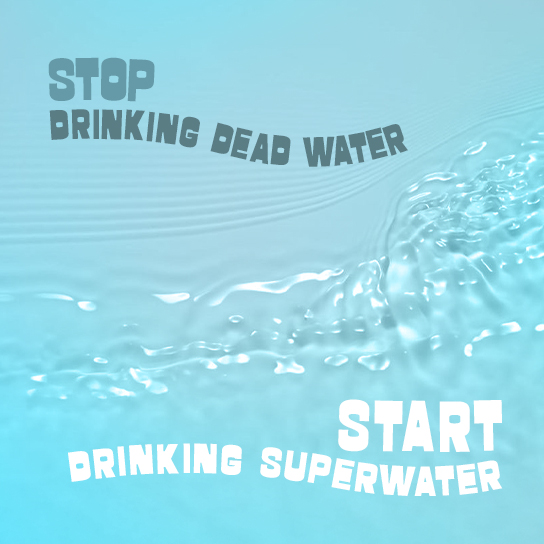 STOP drinking dead water every morning — DVINE H2O